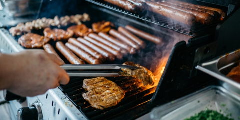 Outdoor BBQ in Texas