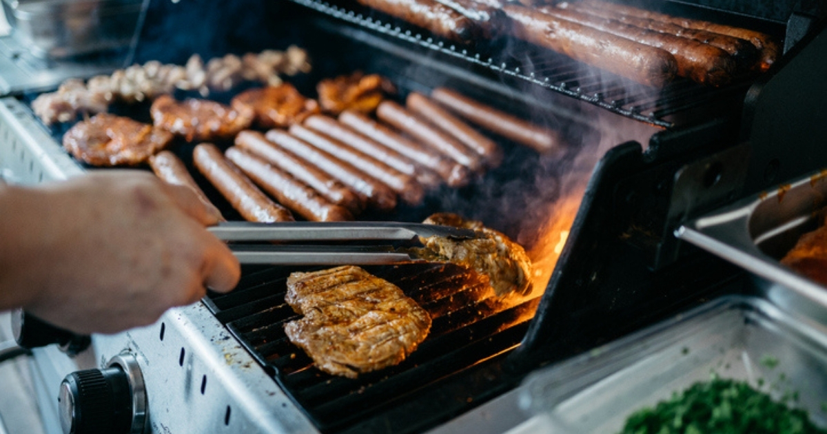 Outdoor BBQ in Texas